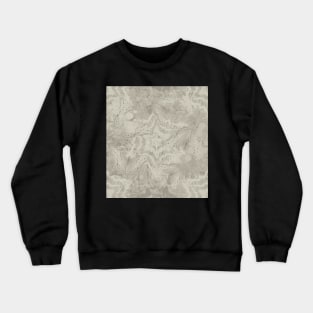 Hidden butterflies and star mandala Crewneck Sweatshirt